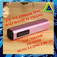 [Khai Duy] Sạc Dự Phòng Son Môi Mini Siêu Nhỏ 3200 mah Giá Siêu Rẻ Bảo Hành 12 Tháng