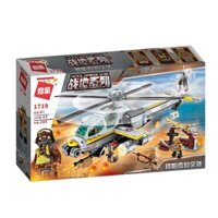 Khai Sáng Khối Xây Dựng Apache Đột Kích Máy Bay Xếp Hình Lắp Ráp Khối Xây Dựng Mô Hình 6 Tuổi 7 Trẻ Em Lắp Ráp Đồ Chơi Quà Tặng 40