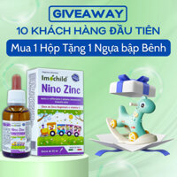 [✨KHAI TRƯƠNG - 1 Hộp Ngựa Bập Bênh] Siro Ăn Ngon Cho Bé Kẽm Nino Zinc IMOCHILD Tăng Đề Kháng Cho Bé, Tăng Cân Khỏe Mạnh
