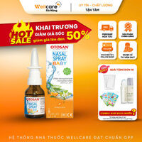 [✨KHAI TRƯƠNG QUÀ XỊN] Otosan Nasal Spray Baby – Chai 20ml xịt mũi giảm viêm mũi, xoang, thông thoáng đường hô hấp