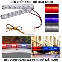 Khám Phá Phong Cách Mới: Bộ Đèn Chớp Nháy Xanh Đỏ 12 LED Trang Trí Cho Xe Máy Ô Tô