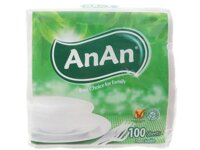 Khăn ăn An An – khăn giấy vuông tiết kiệm cho nhà hàng, khách sạn, văn phòng