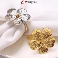 Khăn Ăn Nhẫn Plum Ăn Nhà Hàng Tiệc Cưới Phụ Kiện Khách Sạn Khăn Ăn Khóa