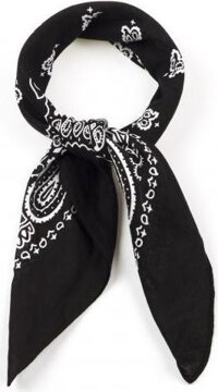 Khăn Bandana Khăn Turban EXO Màu Đen - Mã B004