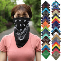 Khăn BANDANA, Khăn Turban Hiphop Nam Nữ Màu Sắc Trẻ Trung Năng Động Giao Mẫu Ngẫu Nhiên