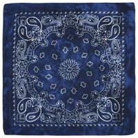 Khăn BANDANA Loang Họa Tiết Màu Sắc -Bandana Mẫu Mới Nhất - BDN41 Xanh đen, BDN41 Xanh đen