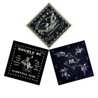 Khăn bandana màu vintage cổ điển- Khăn đội đầu cao cấp - BDN101 double RL
