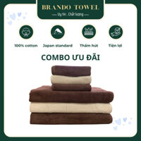Khăn bông cao cấp, khăn tắm gội ,xuất nhật set 70cm -140cmvc34cm -80cm khăn khách sạn du lịch