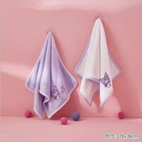 Khăn Chất Lượng Trẻ Em San Hô Rửa Mặt Thấm Hút Nước Siêu Mềm Khăn Mặt Kuromi Hộ Gia Đình Dễ Thương Nhanh Khô Dày