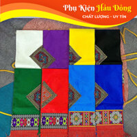 Khăn chầu củ ấu - Khăn áo hầu đồng