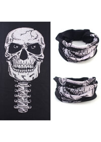 Khăn Che Mặt Hình Xương Đầu Lâu Đa Năng Cho Phượt Thủ Chuyên Nghiệp