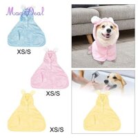 Khăn cho chó siêu thấm có thể điều chỉnh Phụ kiện cho chó Khăn tắm có mũ trùm đầu cho thú cưng Khăn tắm cho thú cưng để tắm