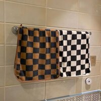 Khăn cho phụ nữ, khăn thấm hút kẻ sọc sáng tạo mới, dùng cho cặp đôi, khăn mặt mềm mại