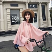 Khăn choàng chống nắng mùa hè Áo khoác mỏng voan dáng rộng