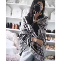 Khăn Choàng Cổ Dior Dạ Đỏ Cao Cấp Sang Trọng Quý Phái - GM LUXURY