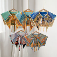 Khăn choàng cổ giả áo thắt dây siêu xinh có thể điều chỉnh và tháo rời dành cho nữ ThyThy Store