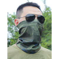 Khăn choàng đầu ma thuật ngụy trang cho nam, bảo vệ mặt khi câu cá, mặt nạ chống nắng nhanh khô cho nữ, băng đô giữ ấm cổ đa năng cho thể thao ngoài trời và đạp xe