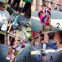 Khăn choàng đi biển