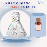 Khăn Choàng, Địu Em Bé (cho bé 0-36 Tháng Tuổi), Đa Năng, An Toàn, Tiện Lợi