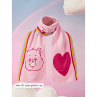 Khăn Choàng Giữ Ấm Hoạ Tiết Gấu CARE BEARS