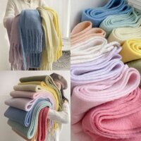 Khăn choàng lông nhung mềm mại thời trang mùa đông 35 * 230cm