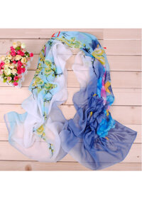 Khăn choàng nữ voan lụa công sở DN19121103