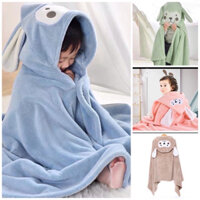 Khăn choàng tắm cho bé có mũ Baby And Me