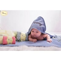 Khăn choàng tắm cho bé Poemy - kích thước 73x73 cm