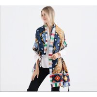 Khăn choàng thổ cẩm đi phươt đi biển