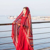 Khăn Choàng Thổ Cẩm Siêu Xinh