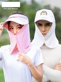 Khăn chùm mũ chống nắng chơi golf nam nữ thoáng khí chống tia UV hiệu quả KT008 -  Xanh