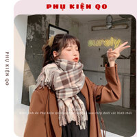 Khăn dạ lông cừu cao cấp ấm áp K09