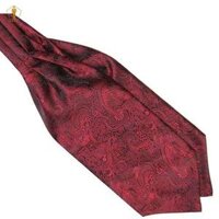 Khăn đeo cổ Ascot TRAZ phối với Áo Sơ mi Nam và Vest - 4