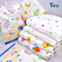 Khăn gạc đa năng in cao cấp Fany
