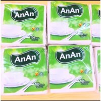 khăn giấy an an 1 lốc -10 bịch :-115k 1 Lốc