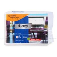 Khăn Giấy Ăn Lency Napkin 2 Lớp 33x33cm 1kg