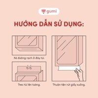 Khăn Giấy Gumi treo tường tiện lợi,Thùng 6 bịch