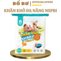 Khăn giấy khô đa năng Mipbi 900g, khăn vải khô cho bé sợi bông tự nhiên