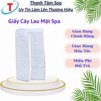 Khăn giấy lau mặt Spa loại 1 (200 tờ/cây) - Khăn lau dùng trong Spa thẩm mỹ viện