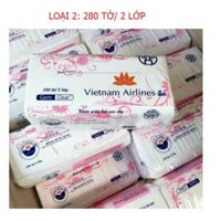 Khăn Giấy Lụa, Khăn Giấy Rút Vietnam Airlines Cao Cấp Mềm, Dai Ctb198 – Bechip