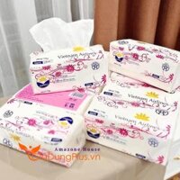 Khăn Giấy Lụa Vietnam Airlines Bịch 100 Tờ 2 Lớp