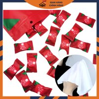 Khăn giấy nén rửa mặt dạng viên kẹo hàn quốc, khăn nén ướt dạng viên HBH - 1 Gói 20 viên