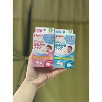 Khăn /  giấy rơ lưỡi, lau răng Pigeon cho bé từ 6m+