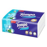Khăn giấy rút 4 lớp Tempo hương Bạc Hà bịch 90 tờ