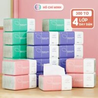Khăn giấy rút Top Gia 3 màu siêu tiết kiệm, mền mịn an toàn cho mọi loại da