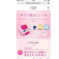 💦KHĂN GIẤY TẨY TRANG KOSE SOFTYMO💦