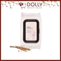 Khăn Giấy Tẩy Trang Làm Sáng Da The Face Shop Rice Water Bright Cleansing Facial Wipes- 50 Tờ NĐ