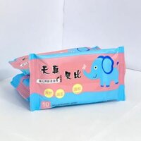 Khăn giấy ướt 10 tờ size 120x160mm