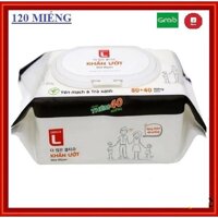 Khăn giấy ướt 120 tờ hương yến mạch trà xanh choice l lotte