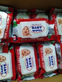 Khăn giấy Ướt 80 tờ Baby Wipes